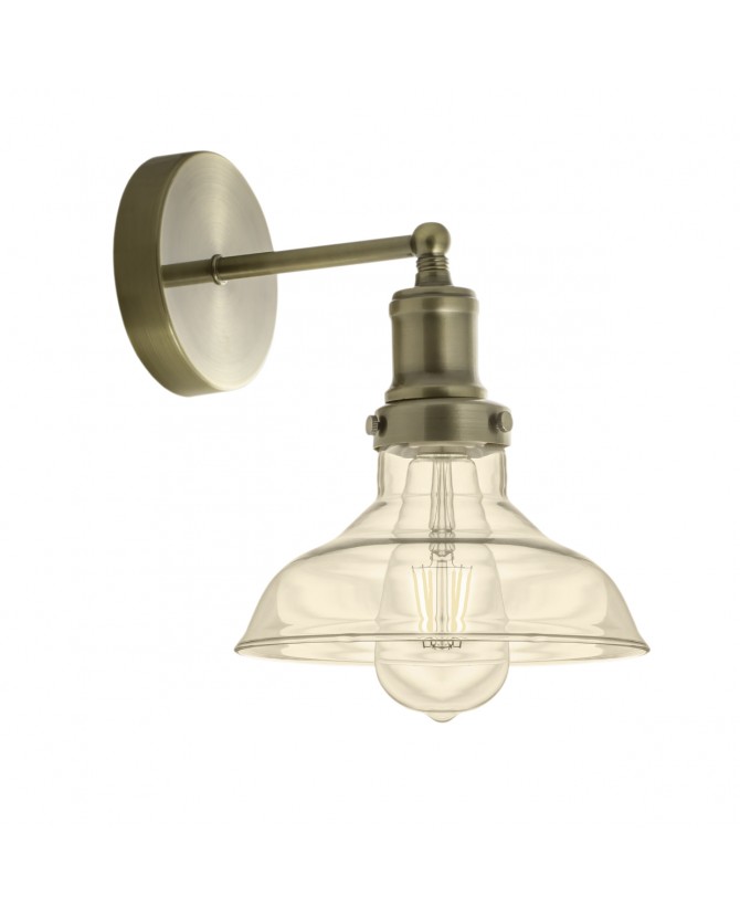 CANDEIRO ANTIC BRASS WALL LAMP 60W