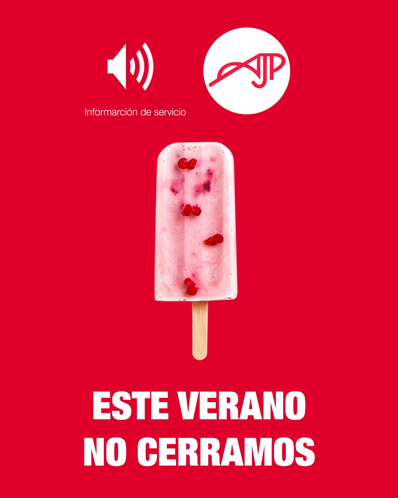 No cerramos